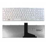 Клавиатура для ноутбука Toshiba L850 L870 L875 L855 C855 C875 C850 C870 (RU) белая