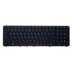 Клавиатура для ноутбука HP DV7-4000 с чёрной рамкой ( RU ) черная