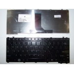 Клавиатура для ноутбука Toshiba Satellite U500 T130 T135 M900 (RU) черная гл.