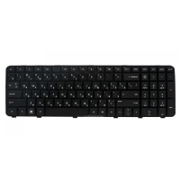 Клавиатура для ноутбука HP  DV6-6000 ( Большой Enter ) RU черная с черной рамкой