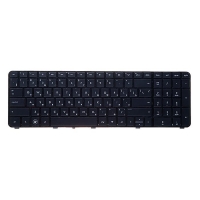 Клавиатура для ноутбука HP DV7-4000 с чёрной рамкой ( RU ) черная